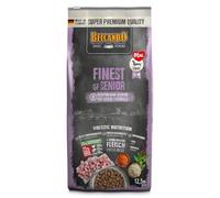 Belcando Finest GF Senior [12,5 kg] Alimento para Perros sin Cereales | Comida Seca para Perros Mayores y sensibles | Alimento Completo para Perros a Partir de 1 año de Edad