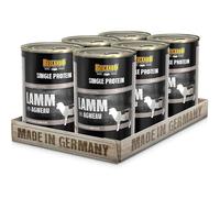 Belcando Single Protein Lata [6x400g Cordero] | Comida húmeda variada para Perros | Monoproteína alimento húmedo