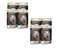 Belcando Stripes Lamb | Paquete de 8 | 8 x 70 g | Snack para Perros | con superalimentos: levadura de Cerveza, Krill y Hierbas aromáticas | Sin Cereales y sin azúcar | con Extra de Carne