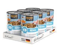 BELCANDO Vetline - Alimento dietético renal 6 × 400 g - Alimento húmedo para insuficiencia renal (aguda y crónica) | Apoya la función renal, fabricado en Alemania