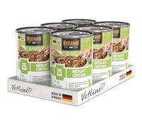 Belcando Vetline Control de Peso | Pack de 6 | 6 x 400 g | Alimento dietético Completo para Perros | para Reducir el sobrepeso y Regular el Suministro de glucosa