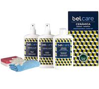 BELCARE - Kit para Limpiar Encimeras de Cerámica, Dekton y Neolith, Pack de 3 Productos (Spray Limpiador 200 ml + Reparador 200 ml + Spray Abrillantador 200 ml)