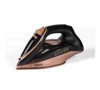 Beldray 2 in 1 Cordless Steam Iron - UK PLUGGED, Use Corded or Cordless, 360° LED Charging Base, Ceramic Soleplate, Anti-Calc Function, 140g/min Steam Shot, 230ml Water Tank, 2600 W
