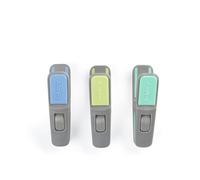 Beldray 24 pinzas de agarre definitivo: agarre de goma seguro, pinzas de tendedero, clip de ropa resistente al viento, hecho de plástico reciclado, agarre antideslizante para ropa, diseño antitorsión,