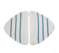 BELDRAY BEL0636 - Juego de 2 paños lavables para limpieza de vapor con almohadillas de microfibra para limpiar suelos de madera y piedra sellados