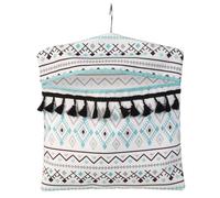 Beldray Bolsa para Pinzas Rainbow LA081544EU7 con Gancho | Gancho fácil de Colgar | Capacidad para hasta 50 Pinzas