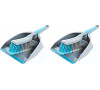Beldray LA049254 Juego De Cepillo Y Recogedor con Un Diseño Compacto, Ideal para Eliminar El Polvo Y La Suciedad De Los Suelos Duros, El Cepillo Tiene Cerdas Suaves, para Un Almacenamiento Sencillo