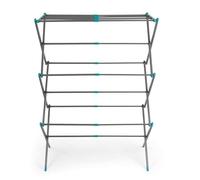 Beldray LA077615EU7 Tendedero Vertical y plegable con tres niveles- equipado con 7 metros de espacio para secar, ahorra espacio, colgar y prender, 46 x 53 x 53, ocupa mínimo espacio