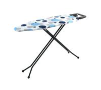 Beldray Swift Tabla de Planchar - Plegable, Ligera y con Superficie de 97 x 34 cm, 4 Alturas Ajustables, Base Gruesa de Fieltro para un Planchado, Funda de Algodón 100%, Tamaño Abierta - 117 x 35 cm