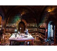 BELECO 2.7x1.8m Tela Vintage Laboratorio de Química Telón de Fondo Escuela Mágica Laboratorio Pociones Sala Ciencia Foto Fondo Habitación de Brujas Espeluznantes Decoraciones de Halloween