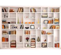 BELECO Telón de Fondo Blanco de Tela de 2,1 x 1,5 m para fotografía, Moderno, Oficina, Zoom, reunión, videoconferencia, decoración