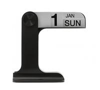 Beleda Calendario perpetuo abatible, calendario de escritorio 2024-2025 para decoración diaria de oficina, decoración del hogar, accesorios de escritorio, decoración mensual, semanal, diario,