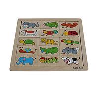 Beleduc 11006 - Match y combinación Animales Puzzle