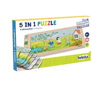 BELEDUC- Layer-Puzzle 4 Seasons Rompecabezas, Multicolor (17150)
