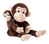 Beleduc Roleplay Animales Marioneta de Mano de Madre e Hijo, Color marón, 11.5 x 34 x 30 cm (40440)