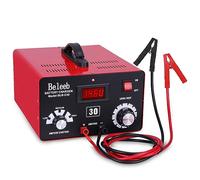 Beleeb Series C30 Cargador de batería 12V 24V 36V 48V 60V 72V, Pulsos de Alto Voltaje Mantenedor de desulfatador de batería para baterías de Iones de Litio de Plomo-ácido