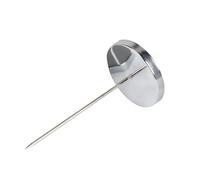 Belegnagel Edelstahl | 15cm | Chrom Silber, Rutschfest | Quittungshalter Küche | Enhebrador de mandos | Pique Notes Bureau | Pincho Para Papel | Spike Stick Bill Fork For Restaurant | Oficina Tienda