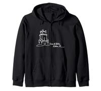Belém Tower, Lisboa, Portugal Signature Heart Art - Recuerdo Sudadera con Capucha