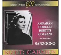 Belen Amparan, Franco Corelli, Elda - Bizet: Carmen (Milan, June 13, 1956) [Import]