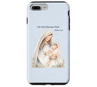 Belén Bohemio: El Verbo se Hizo Carne (Navidad) Carcasa para iPhone 7 Plus/8 Plus