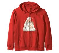 Belén Bohemio: El Verbo se Hizo Carne (Navidad) Sudadera con Capucha