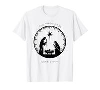 Belén Boho La Primera Navidad Noel Camiseta