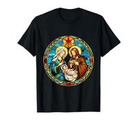 Belén de Navidad Jesús Christian Camiseta