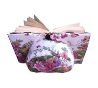 Belenci Almohadón de Lectura Floral Atril para Leer complementos para lectores en Tela Adaptable al Libro