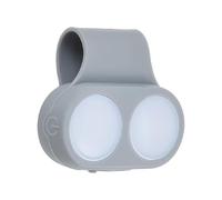 Beleuchtung zum Gehen bei Nacht | Magnetische Clip-Brusttaschenlampe rutschfest - 4 Modi einstellbare tragbare Silikon LED-Wanderlampe,Für Männer, Frauen, Joggen, Walken, Wandern, Radfahren, Angeln, S