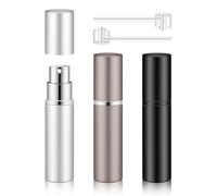 BELEVO Atomizador Perfume Recargable 5ml, 3 Piezas Perfumador Recargable de Perfume Mini Spray Llévalo Siempre Contigo Adecuado para Viajes, Fiestas