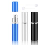 BELEVO Atomizador Perfume Recargable 5ml, 3 Piezas Perfumador Recargable de Perfume Mini Spray Llévalo Siempre Contigo Adecuado para Viajes, Fiestas