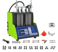 BELEY Comprobador Ultrasónico de Limpieza de Inyección de Combustible para Coches, Apto para Inyectores GDI de 12V/70V/120V y Todos los Inyectores de Gasolina para Limpieza y Comprobación, 4 Cilindros