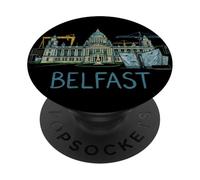 Belfast Irlanda del Norte Viaje Souvenir City Landmark Gift PopSockets PopGrip Adhesivo