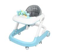 Belfoyer Andador Bebé 6-12 Meses Plegable | Altura Ajustable | Andador Bebés con Música y Luces, Bandeja Extraíble, Base Antivuelco, Ruedas 360º | Andadores para Bebés 1 Año Tacatá Baby Walker-WX35407