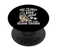 Belga Tervuren Amante Dueño de Perro Gran Oferta Belga Tervuren PopSockets PopGrip Adhesivo