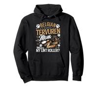 Belga Tervuren Dueño Mamá Pelusa Rodillo Belga Tervuren Sudadera con Capucha
