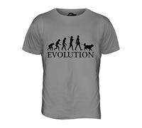 Belgian de la evolución de Man de Perro Pastor de Las - para Hombre T-Camiseta de Manga Corta en la Parte Superior y