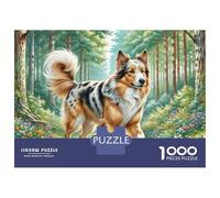Belgian Malinois 1000 Pieza Cartulina Premium Rompecabezas Premium Adorable Pet Extremadamente Difícil Juguete De Cumpleaños Rompecabezas para Adultos Y Niños 52x38cm/1000pcs