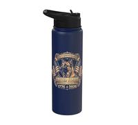 Belgian Malinois 250 Year USA Anniversary Stainless Steel Insulated Water Bottle