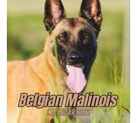 Belgian Malinois Calendar 2026: 12 Months Organizer From January to December