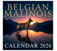 Belgian Malinois Calendar 2026: Tactical K9 Agenda & Scheduler for Handlers to Track Training and Shift Work
