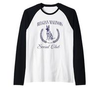 Belgian Malinois Camiseta Manga Raglan