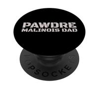 Belgian Malinois Dad PopSockets PopGrip Adhesivo