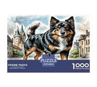Belgian Malinois Puzzle Imposible,desafío para Adultos Juego Educativo 1000 Piezas Obra De Arte De Juego De para Adultos Y Niños Mayores De 12 Años 38x26cm/1000pcs