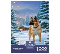 Belgian Malinois1000 Pieza Puzzleanimal Rompecabezas para Adultos Challenge Puzzle Y Niños +14 Años Colores Variados70x50cm/1000pcs