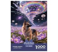 Belgian Malinois1000 Pieza Puzzlesanimal Regalo De Rompecabezas Juguetes Desafiantes para Adultos Y Niños +14 Años Colores Variados38x26cm/1000pcs
