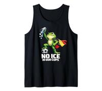 Bélgica Fan World Football Match No Ice In Our Cups Funny Camiseta sin Mangas