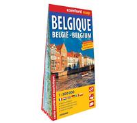 Belgique 1/300.000 (carte grand format laminée) (Carte Laminée Routière et Touristique Comfort! Map)