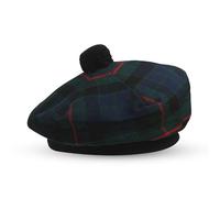 BELGLY Scottish Hat Tam o' Shanter - Gorro plano de acrílico Tammy Jimmy en muchos tartanes, Gunn, Talla única