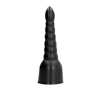 All black - dildo 34 cm